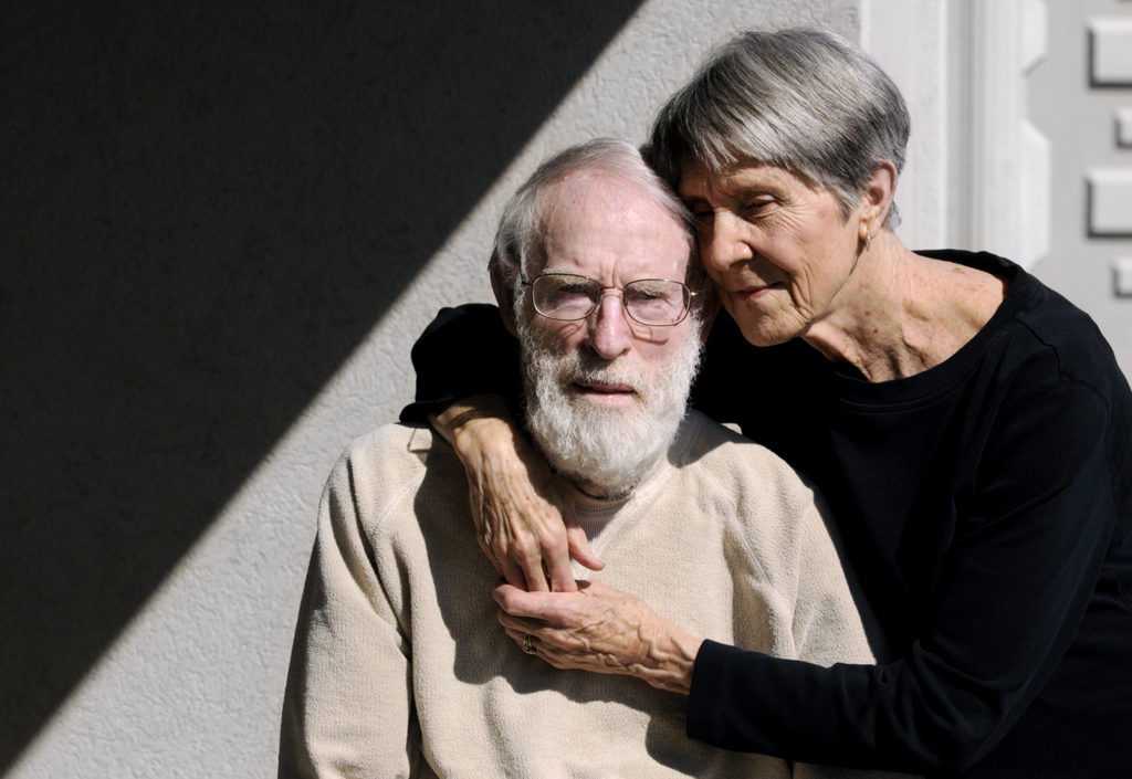 Erwin and Ethel Byrnes. Photograph by Kurt Wilson of the Missoulian and used with permission.